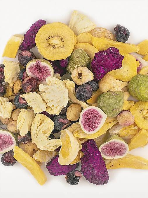 Fruit Paradise mix - 8 druhov mrazom sušeného ovocia (130 g)