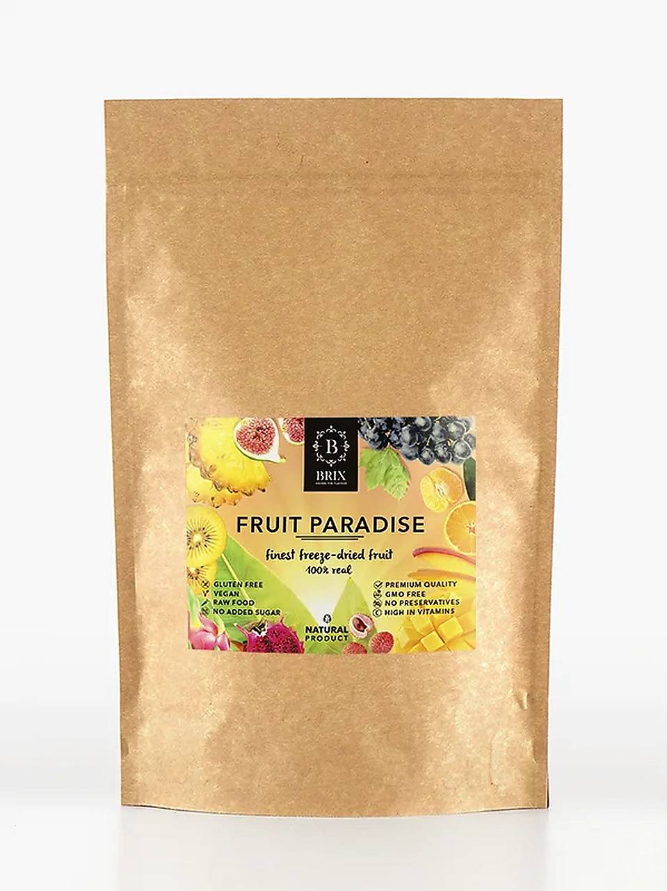 Fruit Paradise mix - 8 druhov mrazom sušeného ovocia (130 g)
