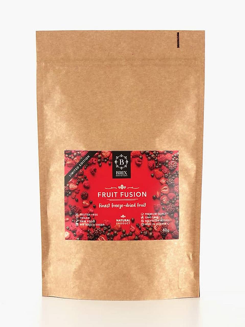 Ovocná vášeň mix - 5 druhov mrazom sušeného ovocia (80 g)