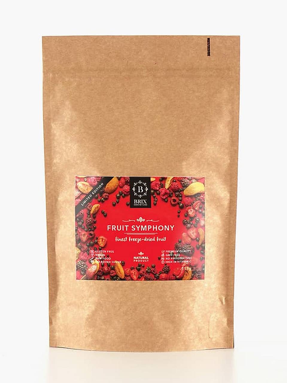 Symfónia ovocných chutí - 8 druhov mrazom sušeného ovocia (115 g)