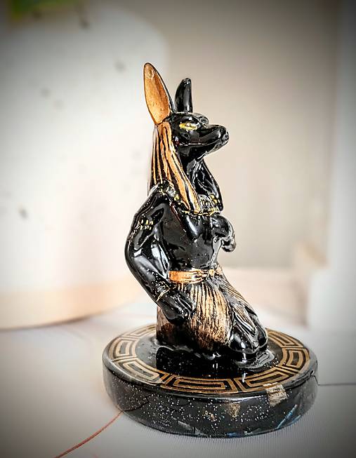 Dekorácie - Orgonitový Anubis - 18231846_