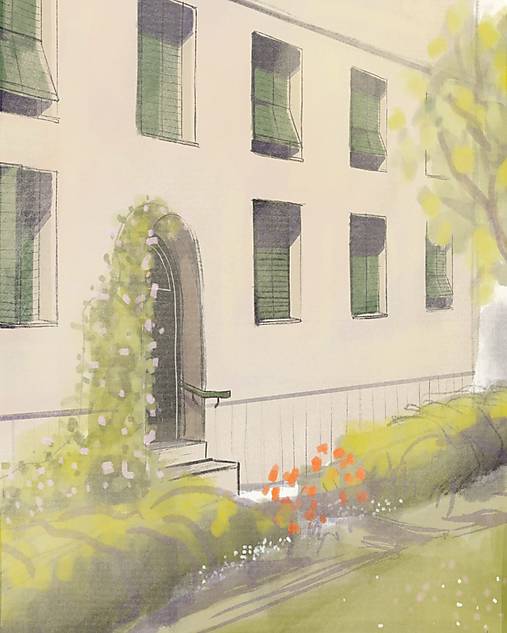Grafika - Ilustrácia Dom v Taliansku PDF - 18231106_