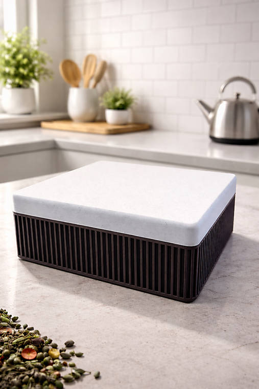 Moderný box na čaje – štýlová organizácia do každej kuchyne