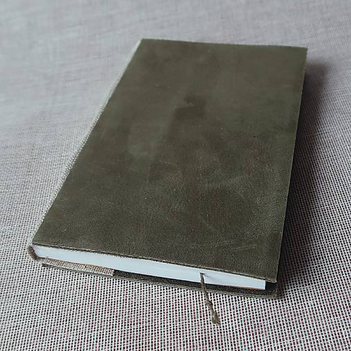 Papiernictvo - Vreckový zelený zápisník - 18232872_