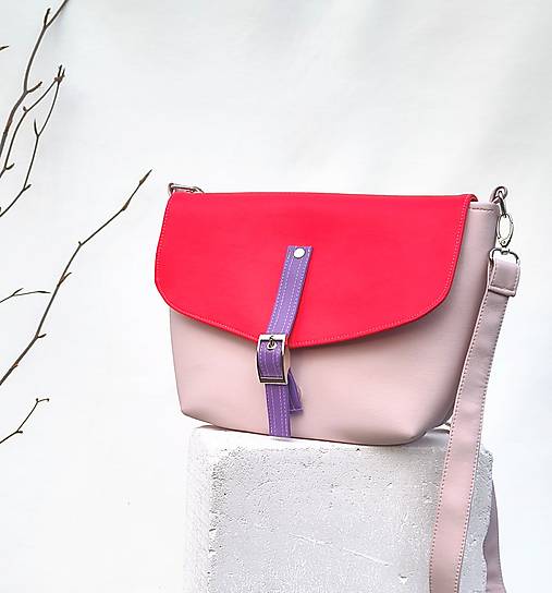 Kabelky - Cameron strawberry cream - 18232688_
