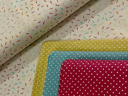 100% BAVLNA / FAREBNÉ ČIARKY