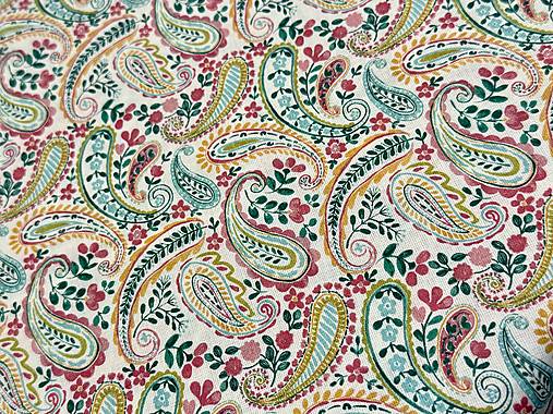 100% BAVLNA / KAŠMÍROVÝ VZIOR