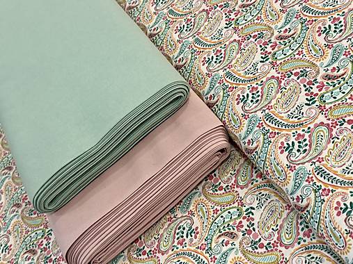 100% BAVLNA / KAŠMÍROVÝ VZIOR