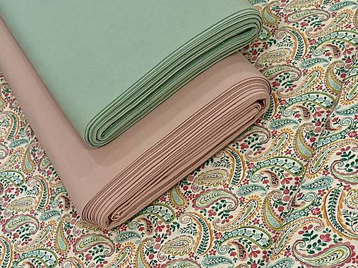 100% BAVLNA / KAŠMÍROVÝ VZIOR