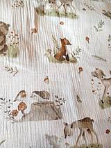 Detský textil - letný vak - mušelín 0,5 TOG - 18232962_