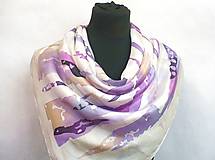 Šatky - Hodvábna šatka Hravá abstrakcia. - 18234964_
