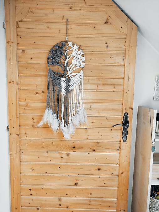 Dekorácie - Macramé Strom Života - 18236200_