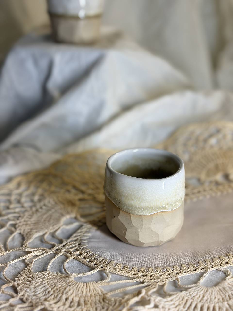 Espresso hrnček Raw Gem Natural