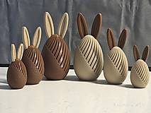 Dekorácie - Veľkonočné vajíčko so zajačími uškami - 18236330_