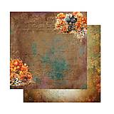 Papier - Scrapbook papier 8x8 In Autumn Colors - 18237303_