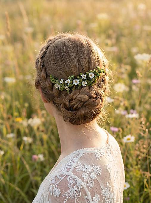 Kvetinový  hrebienok "tak sviežo mi"