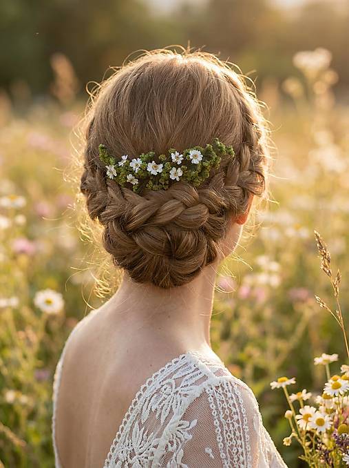 Kvetinový  hrebienok "tak sviežo mi"