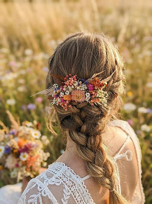 Kvetinový hrebienok "v rytme letných dní"