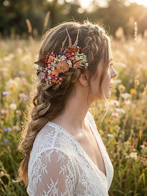 Kvetinový hrebienok "v rytme letných dní"