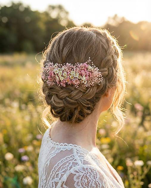 Slamienkový hrebienok "čaro okamihu"