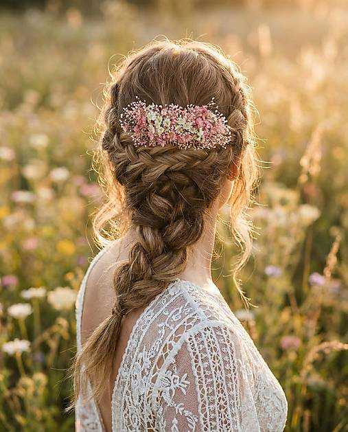 Slamienkový hrebienok "čaro okamihu"