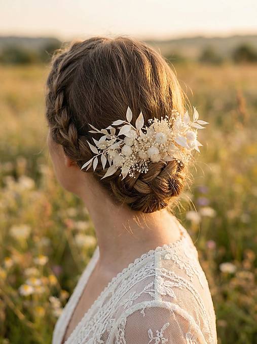 Ruskusový hrebienok "šepot vánku"