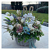 Dekorácie - Jarný aranžmán Spring Softness - 18236365_