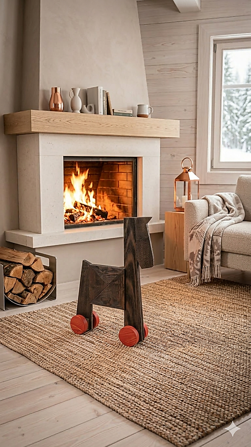 Dekorácie - Drevená dekorácia- Veľký šindeľ koník - 18237900_