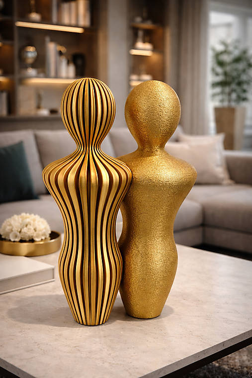 Minimalistické sošky – rodina / pár