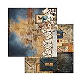 Papier - Scrapbook papier 8x8 Behind closed doors - 18239076_