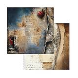Papier - Scrapbook papier 8x8 Behind closed doors - 18239078_