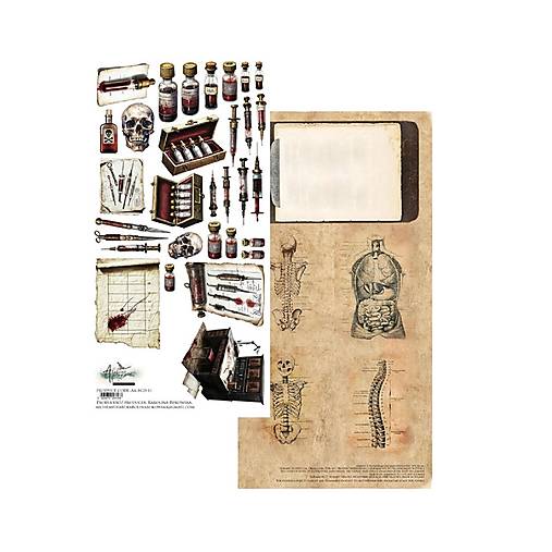 Papier - Scrapbook papier 6x12 AA-BCD-11 - 18239171_