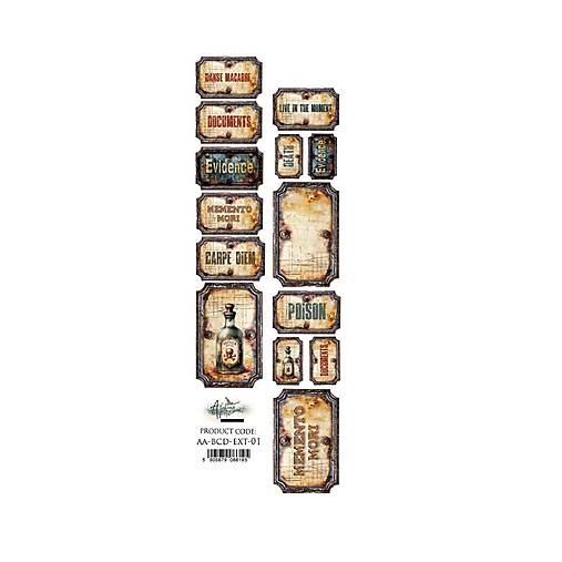Papier - Scrapbook papier  AA-BCD-EXT-01 - 18239229_