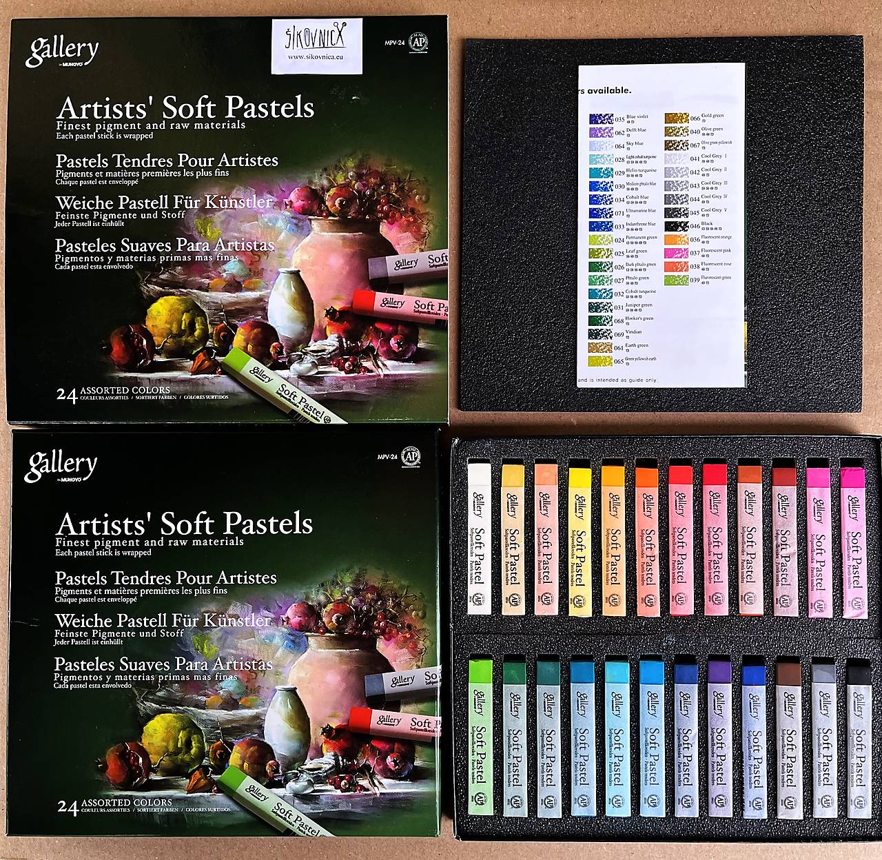 - 50% sada mäkkých pastelov (Standard, HQ 24 ks, pôvod.cena 18,50€)