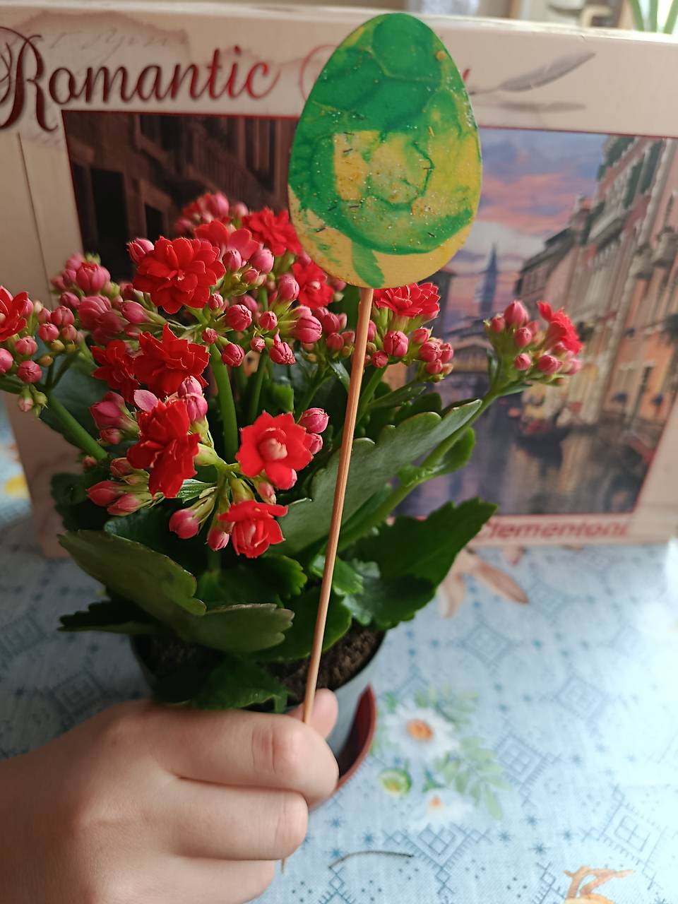 Veľkonočné vajce drevené zápich