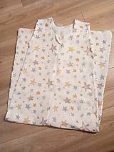 Detský textil - letný vak - mušelín 0,5 TOG - 18240351_