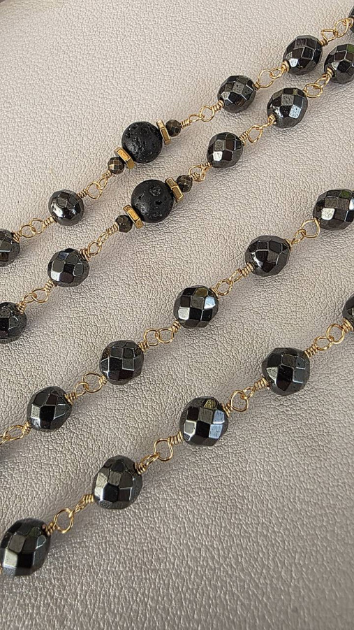 Pánsky radostný ruženec HEMATIT