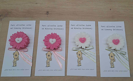 Darček pre pani učiteľku