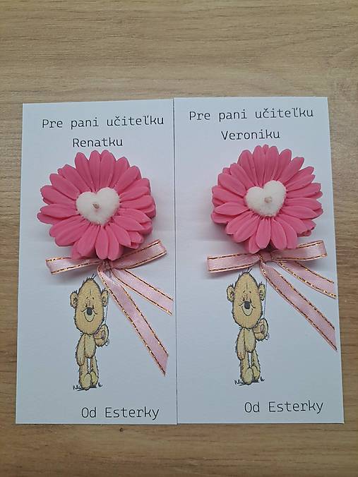Darček pre pani učiteľku