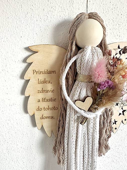 Dlhý závesný anjel