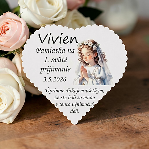 Magnetky - Magnetky na prvé sväte prijímanie - 18238984_