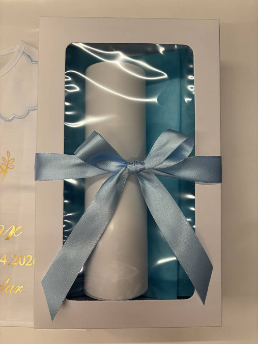 Krstná košieľka, Krstná svieca alebo Set ku krstu