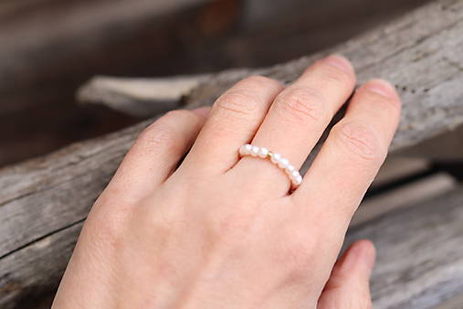 Perlový prsteň