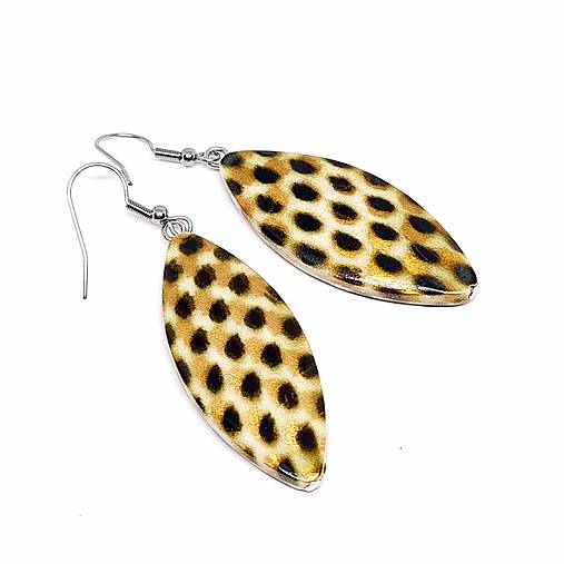 Náušnice čierne MACHUĽKY