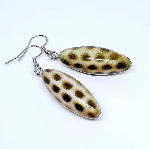 Náušnice čierne MACHUĽKY