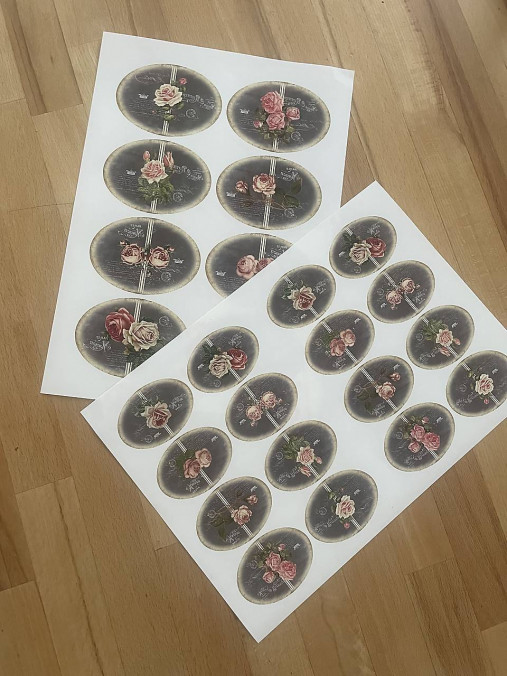 Papier - Nazehlovacie motivy“Rosen“VELKY MOTIV!!! - 18241011_