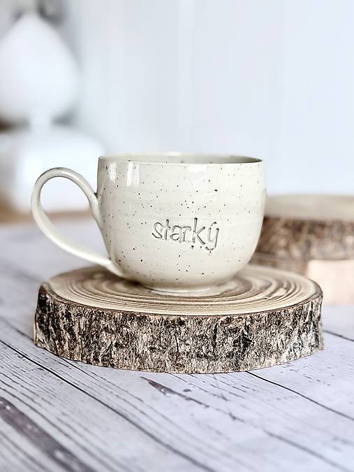 Simple - šálka cappuccino starký (200ml, s uškom)