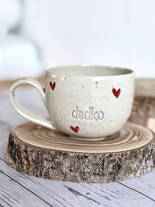 Dotty Love - šálka cappuccino dedko(200ml, s uškom)