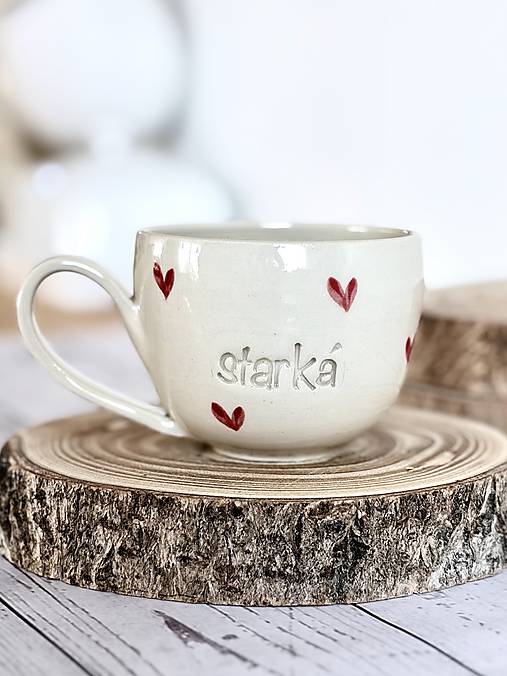 Love - šálka lungo starká (150ml, bez uška)