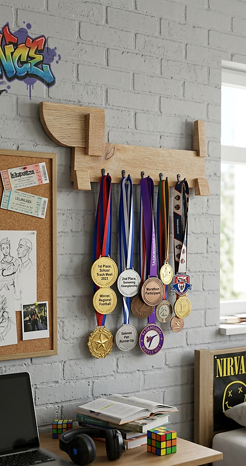 Nábytok - Drevený vešiak - Pajda - 18242497_